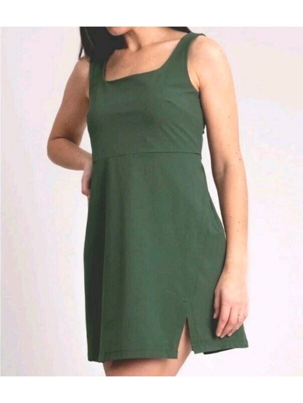 Alder Apparel Plus Size 6X Get Dirty Dress 2.0 Forest Green Sleeveless NWT